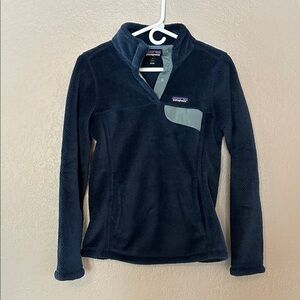 Patagonia Dark Blue Fleece Quarter-Zip